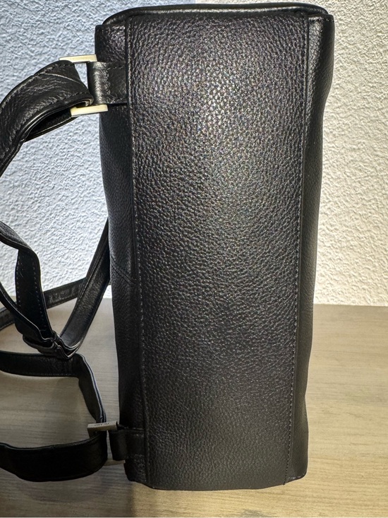 Picard German Pebbled Leather Flap Backpack Black main image 6